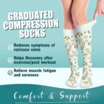 COOLOVER Compression Socks for Women and Men – Best for Circulation, Running, Athletic, Recover, Nurse, Travel