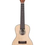 Kala Brand Music Co. Solid Spruce Top Mahogany Travel, 4-String Ukulele, Natural, Concert (KA-SSTU-C)