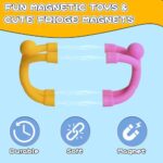 Magnetic Travel Toys for Toddler 5PCS, Easter Basket Stuffers Gift for Toddler Kid, Airplane Travel Activities Essential Fidget Toy Fun Magnetic Men People Fridge Magnet for Toddler 1 2 3 4 5 Year Old