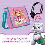 PAW Patrol 7″ Portable DVD Player with Matching Headphones and Carrying Bag, Compatible with CDs, DVDs, USB and SD Card, Swivel Screen